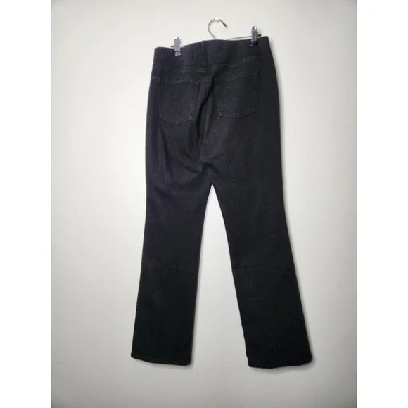 Soft Surroundings The Ultimate‎ Denim Bootcut Pull On Jeans Size Small Black - Picture 7 of 9